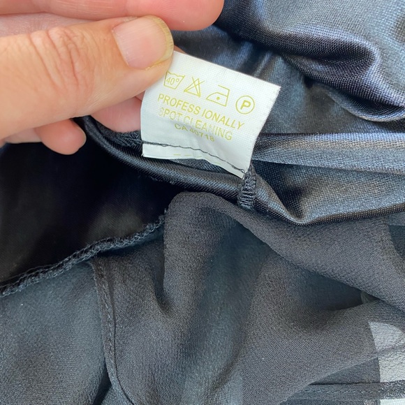 Jora Collection Silk Beaded Spaghetti Strap Formal Dress - Picture 11 of 16